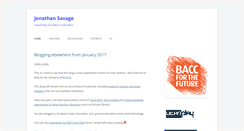 Desktop Screenshot of jsavage.org.uk